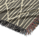 Paxton Black Taupe Mockup Woven Detail