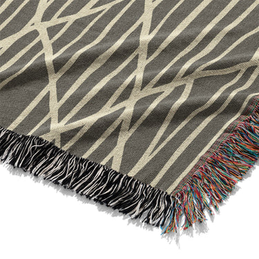 Paxton Black Taupe Mockup Woven Detail