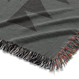 Reyno Black & Charcoal Mockup Woven Detail