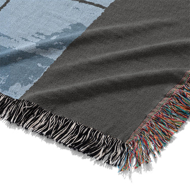 Gordian Dark Blue Mockup Woven Detail