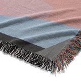 Baxter Blue Multicolor Mockup Woven Detail