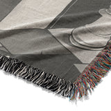 Harmon Surreal Chess Black & White Mockup Woven Detail