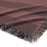 Prisma Maroon & Sky Mockup Woven Detail