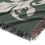 Aubrey Green & Red Mockup Woven Detail