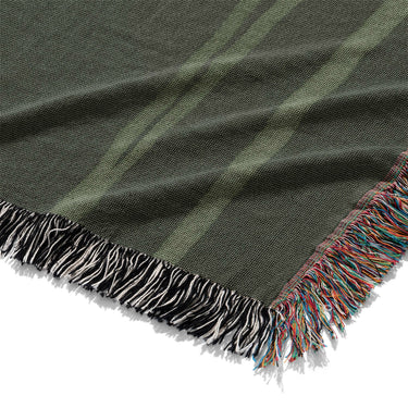 Felix Bleach Dye Olive Green Mockup Woven Detail