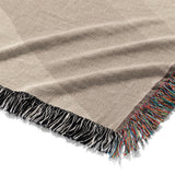 Sinuous Ivory Monochrome Mockup Woven Detail