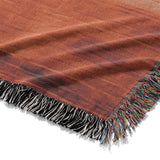 Ruidoso Red & Orange Mockup Woven Detail