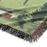 Out on the Links Mockup Woven Detail