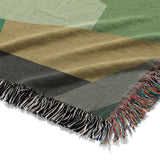 Baxter Green & Yellow Mockup Woven Detail