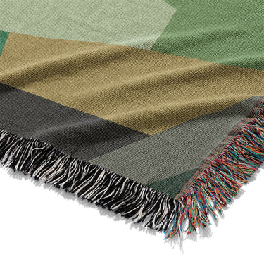 Baxter Green & Yellow Mockup Woven Detail