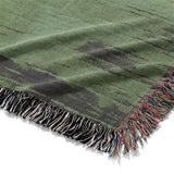 Ruidoso Green & Yellow Mockup Woven Detail