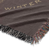 Equinox Brown & Gold Mockup Woven Detail