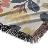 Caroline Blue & Red Mockup Woven Detail