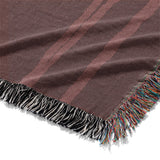Felix Bleach Dye Burgandy Mockup Woven Detail