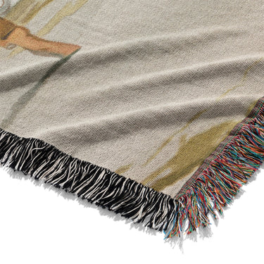 Beach at Ebb-Tide by William Newton Bartholomew Mockup Woven Detail