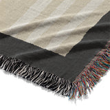 Esteban Ivory & Black Mockup Woven Detail
