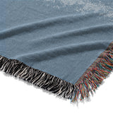 Imogen Watercolor Blue & Purple Ombre Mockup Woven Detail
