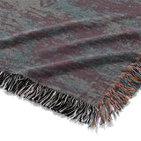 Jonah Maroon & Turquoise Mockup Woven Detail