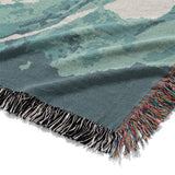 Zephyr Watercolor Emerald Mockup Woven Detail
