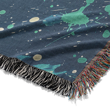 Sylvie Seafoam & Teal Mockup Woven Detail