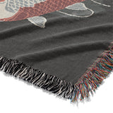 Koi Pond Charcoal Mockup Woven Detail