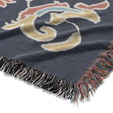 Baldwin Navy & Red Mockup Woven Detail