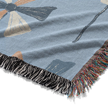 Breezy Pinwheels Mockup Woven Detail