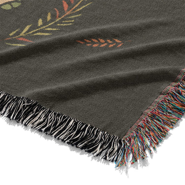 Snake in the Woods Mockup Woven Detail