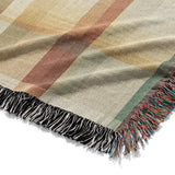 Madras Plaid Taupe Green Mockup Woven Detail