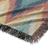 Firekaat Blue & Orange Mockup Woven Detail