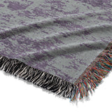 Bennett Purple & Grey Mockup Woven Detail