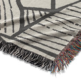 Harlan Ivory & Black Mockup Woven Detail