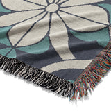 Mattheo Blue & Ivory Mockup Woven Detail