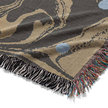 Acid Burn Brown & Carolina Blue Mockup Woven Detail