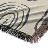 Horatio Ivory & Orange Mockup Woven Detail