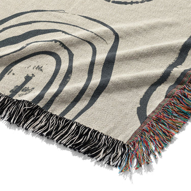 Horatio Ivory & Orange Mockup Woven Detail