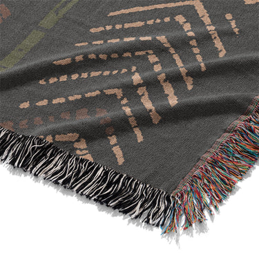 Ophidian Snakes Green & Orange Mockup Woven Detail