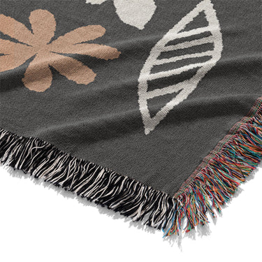 Topanga Black & Yellow Mockup Woven Detail