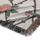 Rose Lattice Mockup Woven Detail