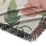 Watercolor Poppies Mockup Woven Detail