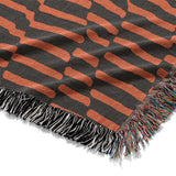 Charl Orange & Taupe Mockup Woven Detail