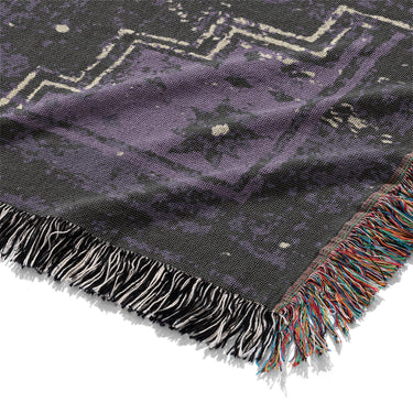 Montezuma Purple Mockup Woven Detail