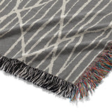 Paxton Black Taupe Mockup Woven Detail