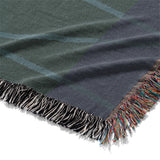Kepler Navy & Teal Mockup Woven Detail