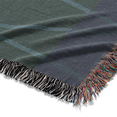 Kepler Navy & Teal Mockup Woven Detail