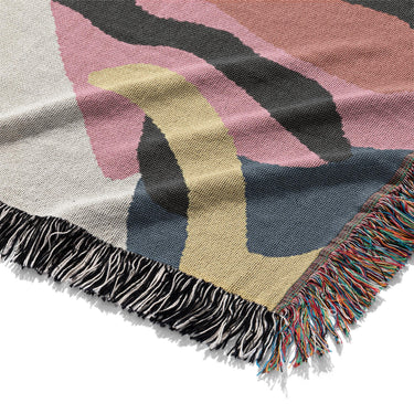 Umberto Black Multicolor Mockup Woven Detail