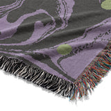 Acid Burn Purple & Green Mockup Woven Detail