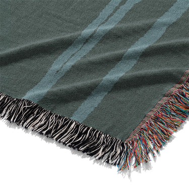Felix Bleach Dye Deep Teal Mockup Woven Detail