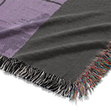 Gordian Dark Purple Mockup Woven Detail