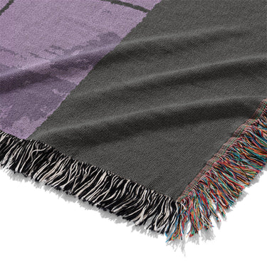 Gordian Dark Purple Mockup Woven Detail